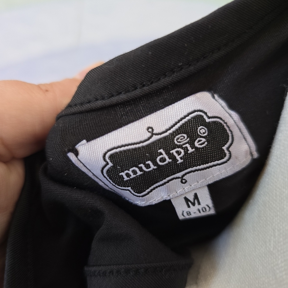 Mud Pie | Medium | Black Jersey Emory Racerback Tank Dress - Picture 6 of 7